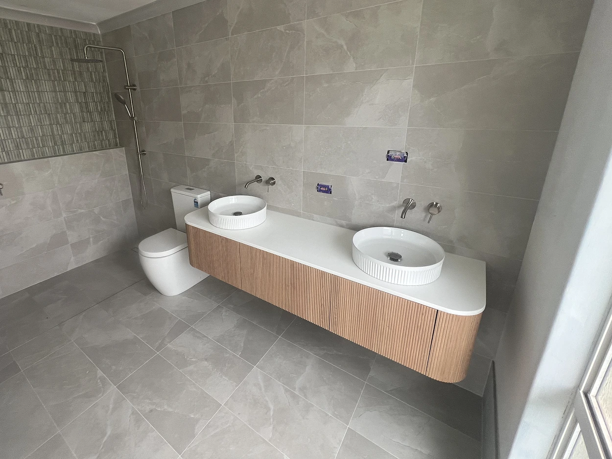 Complete bathroom renovation and installation