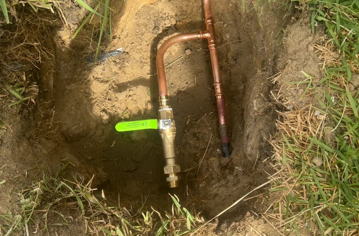 Professional pipe repair techniques and modern equipment
