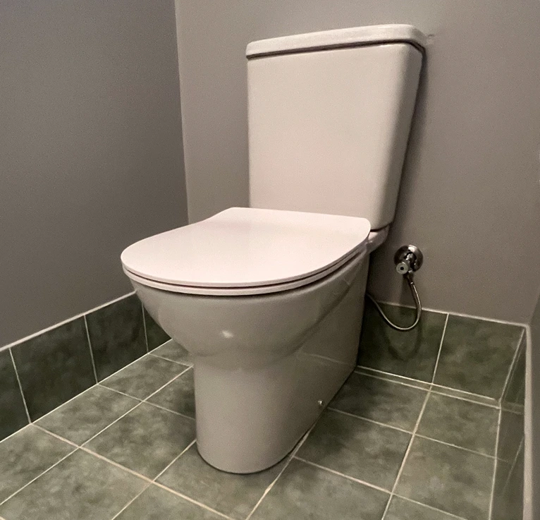 Toilet installation and maintenance